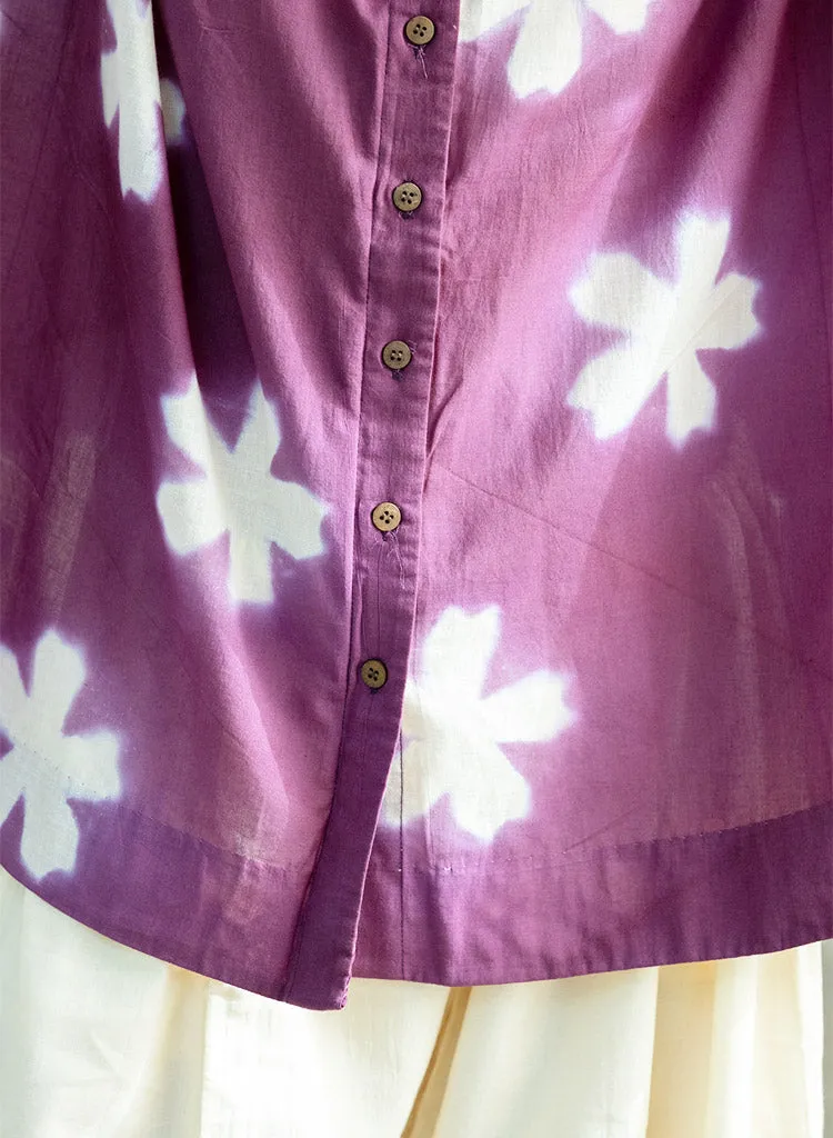 Aubergine Flare Shirt