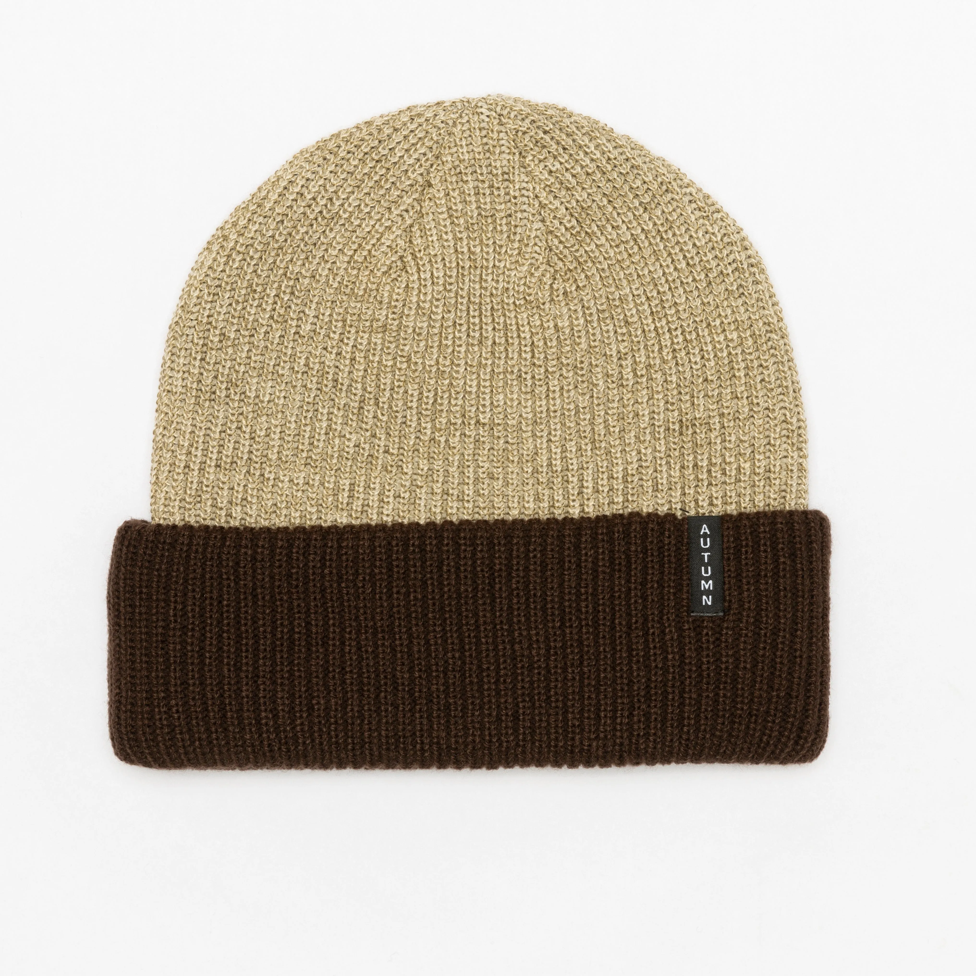 AUTUMN Blocked Beanie Oatmeal