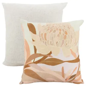 Autumn Blooms Cushion - Protea