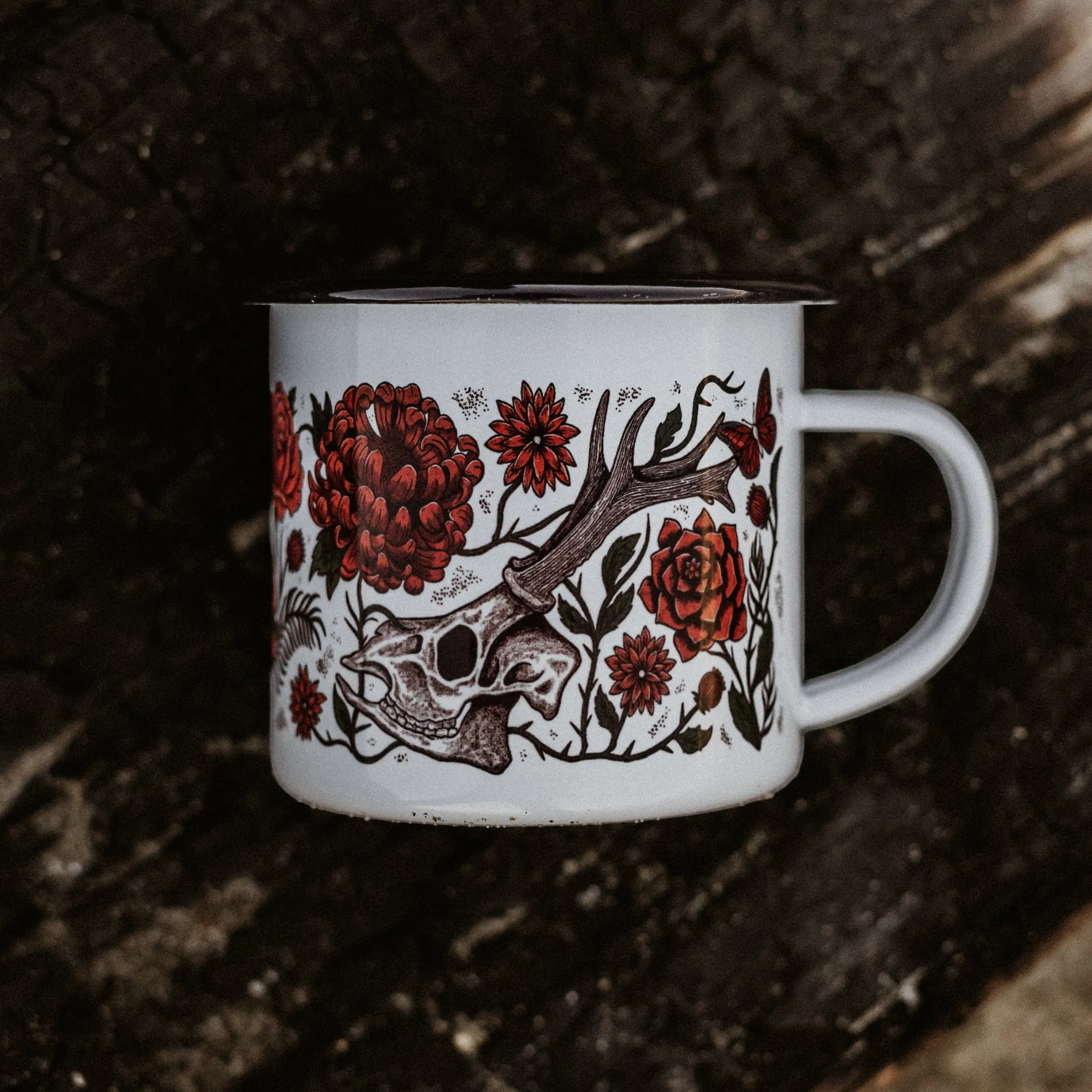 AUTUMN DEATH - ENAMEL MUG