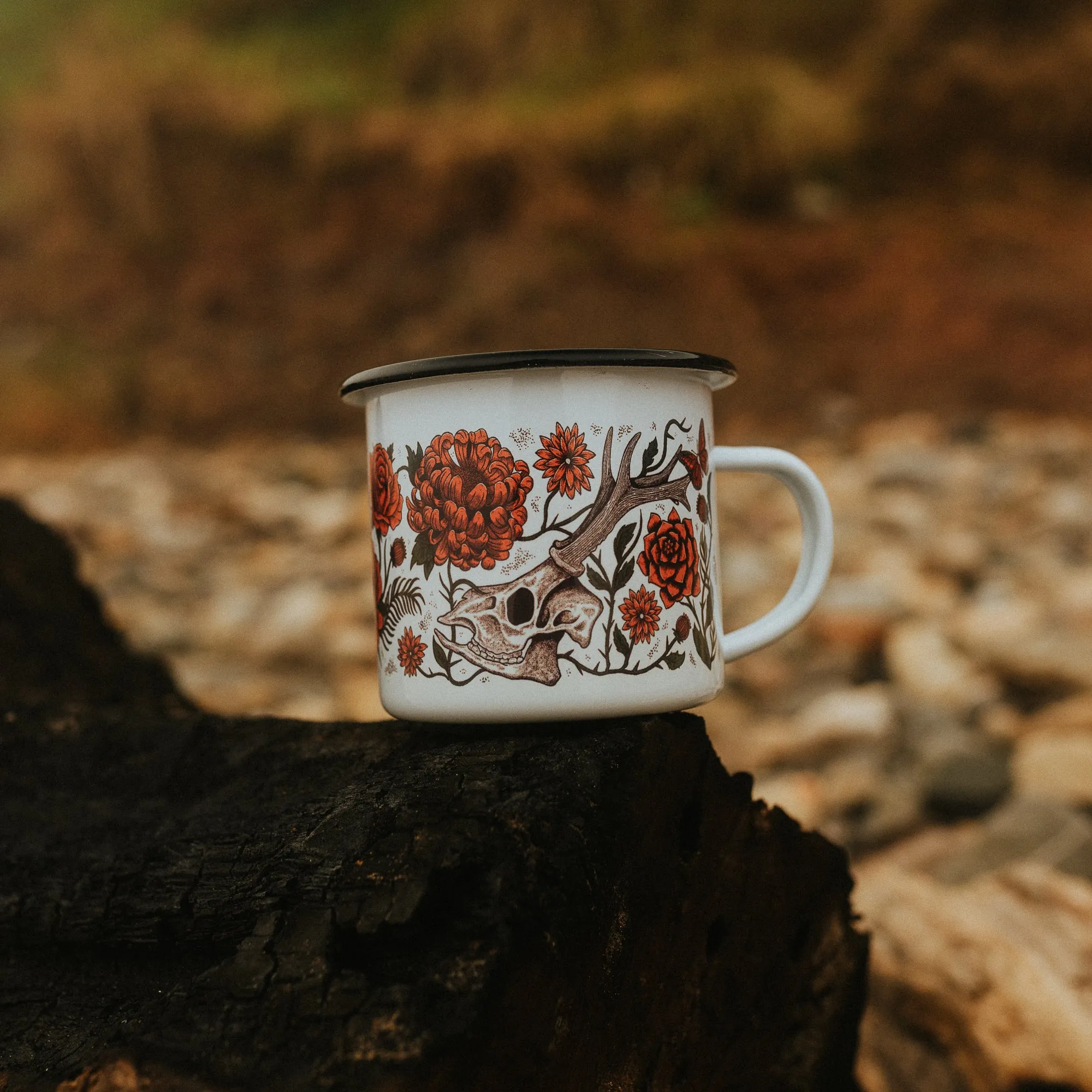 AUTUMN DEATH - ENAMEL MUG