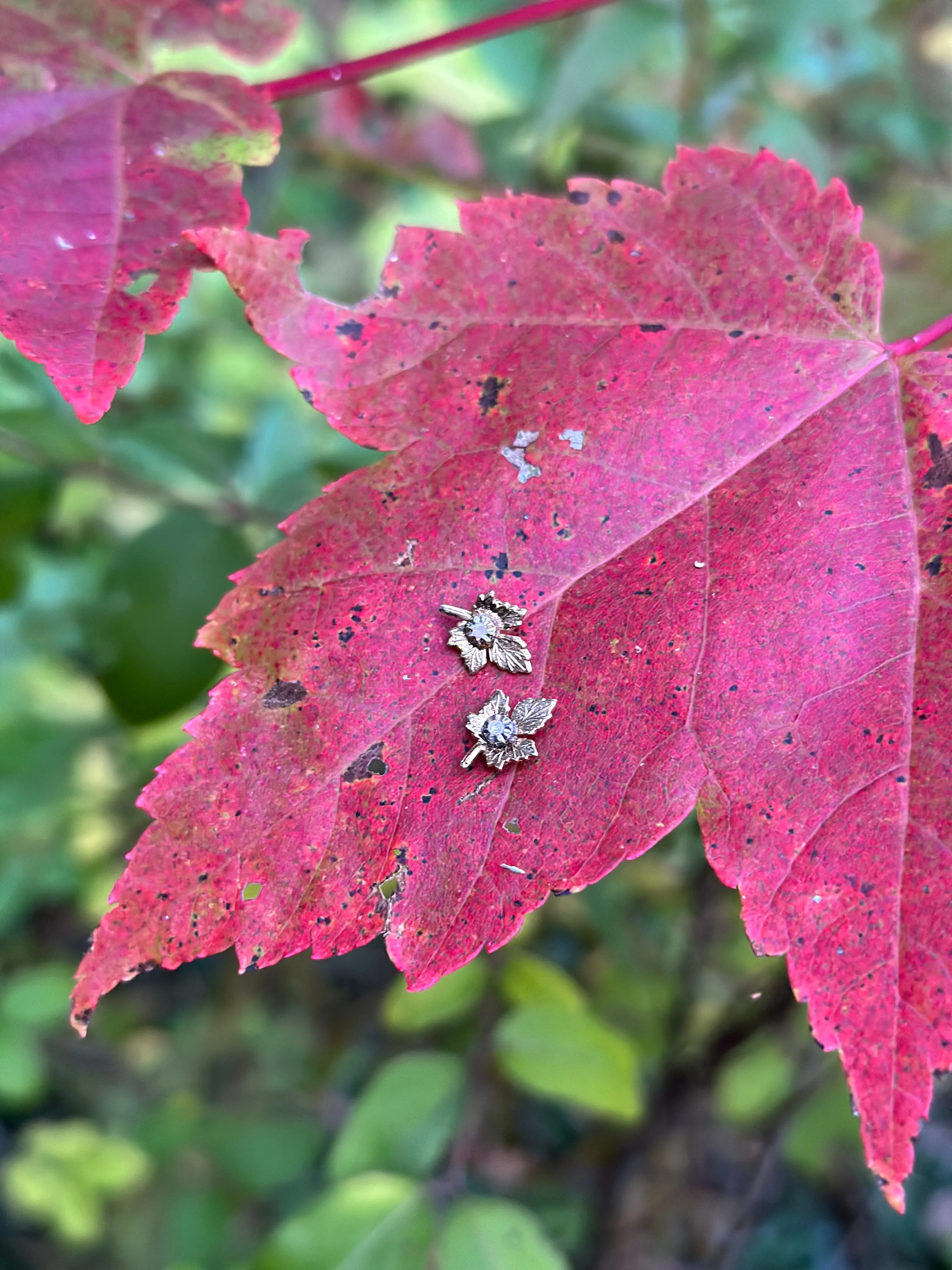 Autumn Diamond Studs