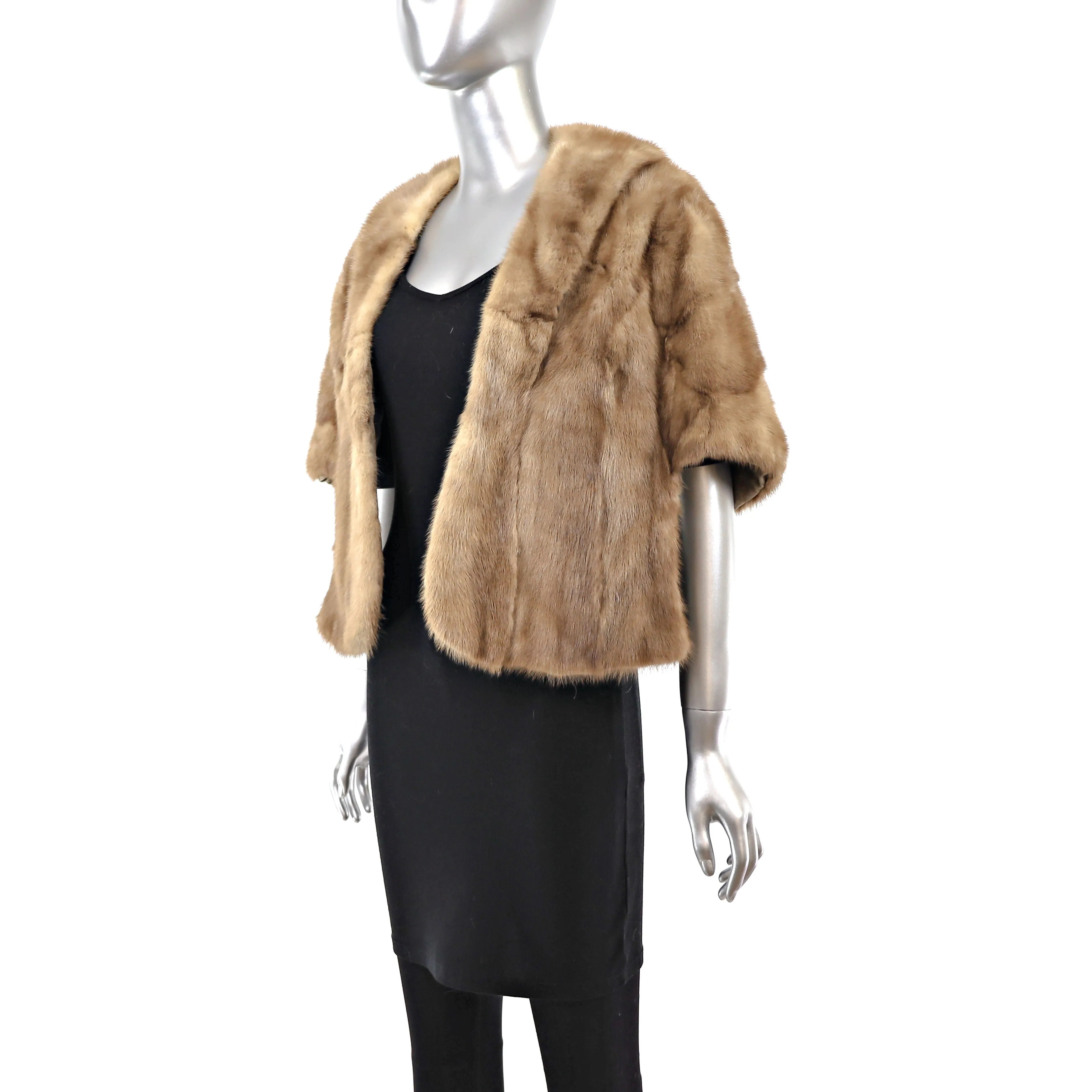 Autumn Haze Mink Stole- Size Free