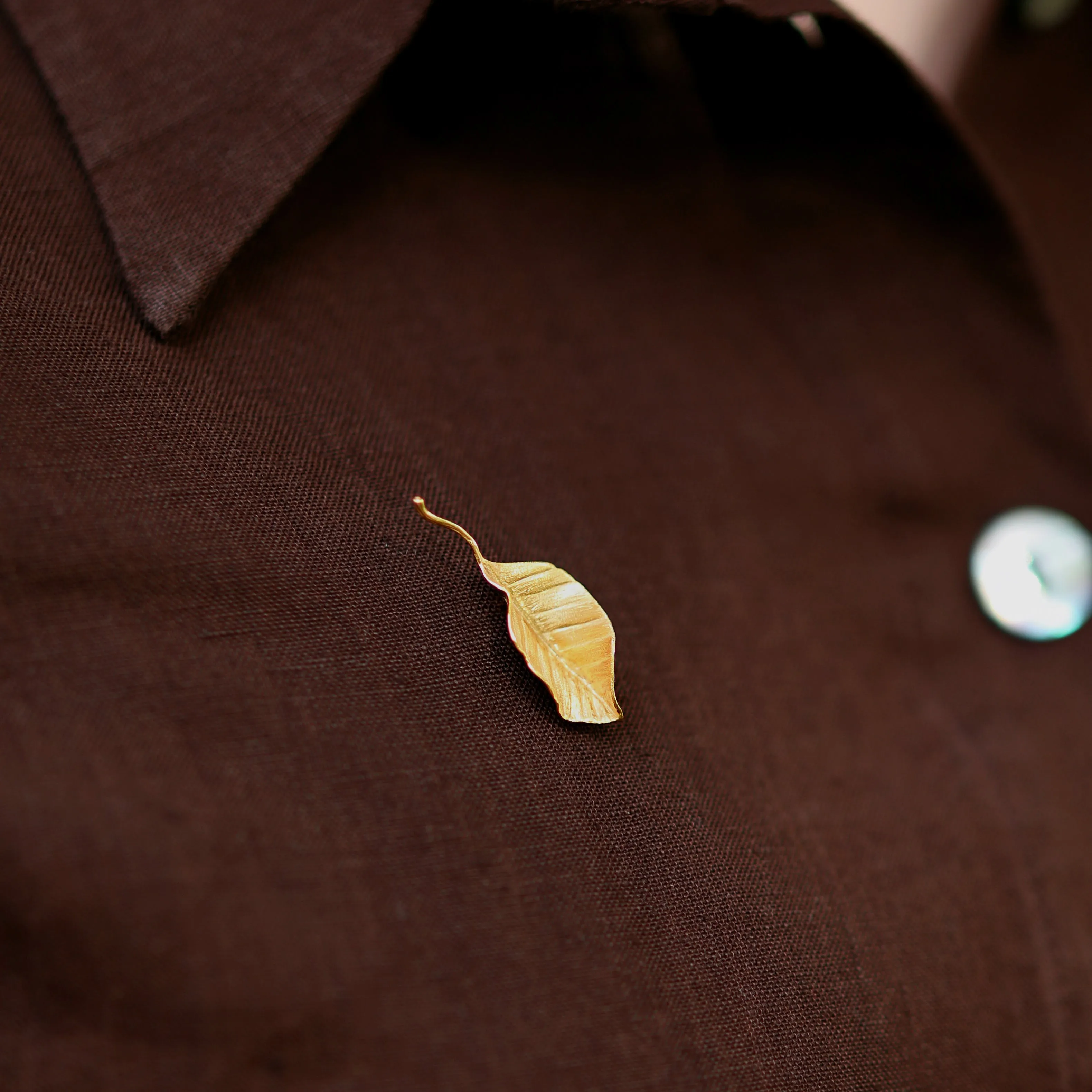 Autumn Leaf Brooch