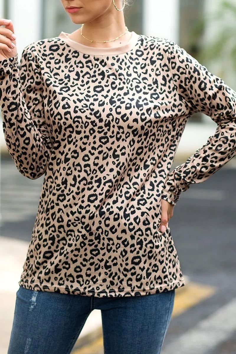 Autumn Leopard Tops