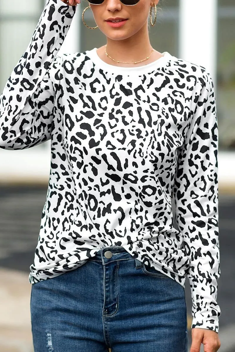 Autumn Leopard Tops