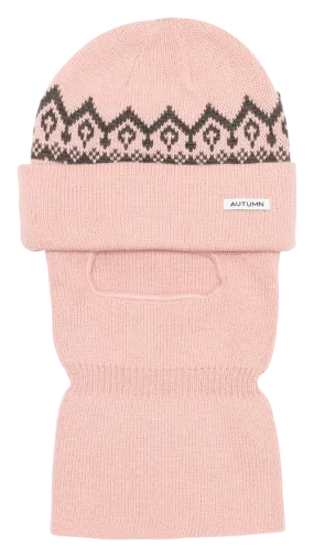 AUTUMN Mask Beanie Dusty Pink