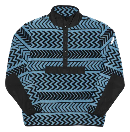 AUTUMN Orb Half Snap Fleece Chevron