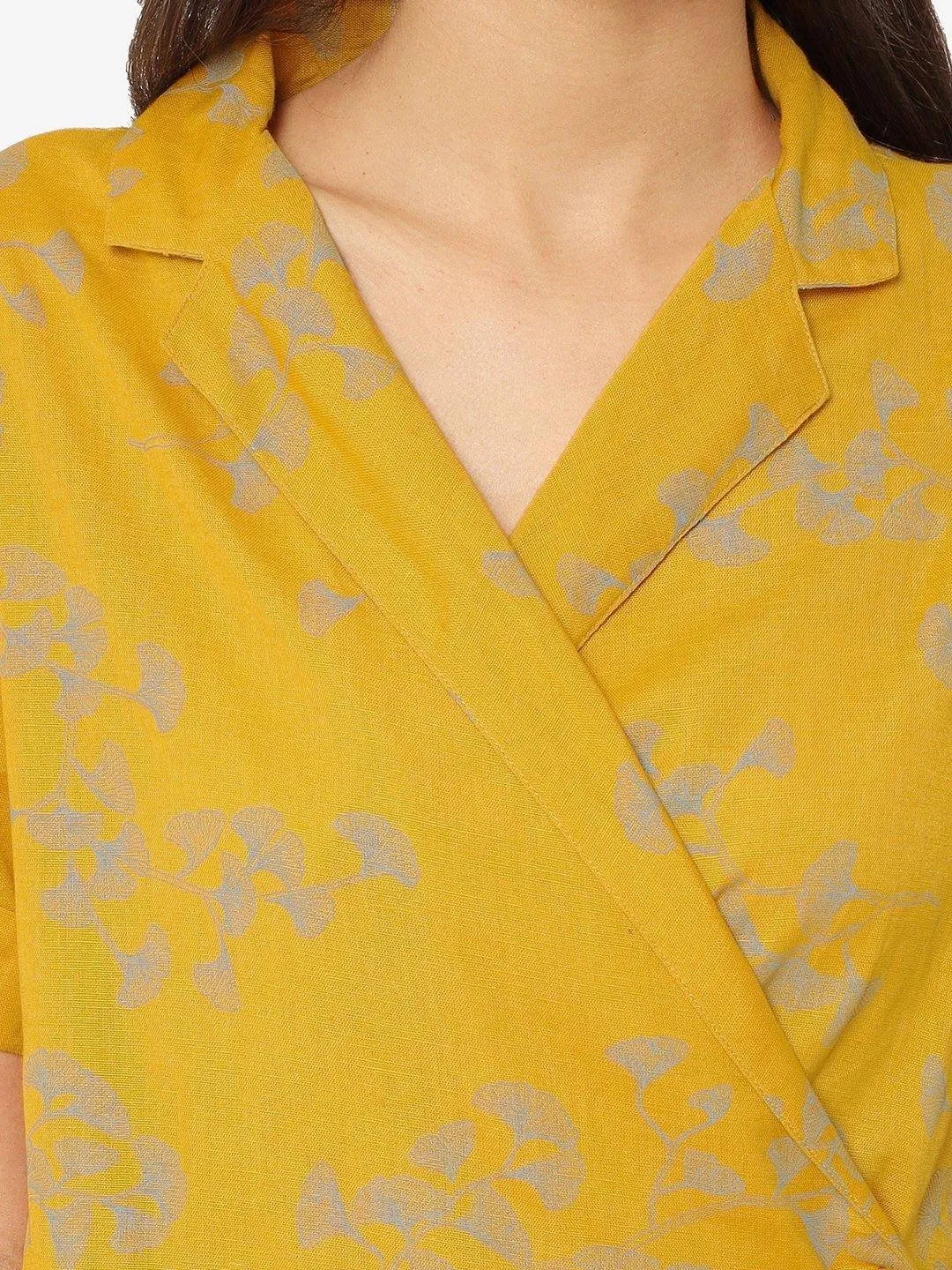 Autumn Overlap Kurta