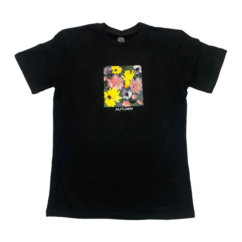 AUTUMN Watercolours T-Shirt Black