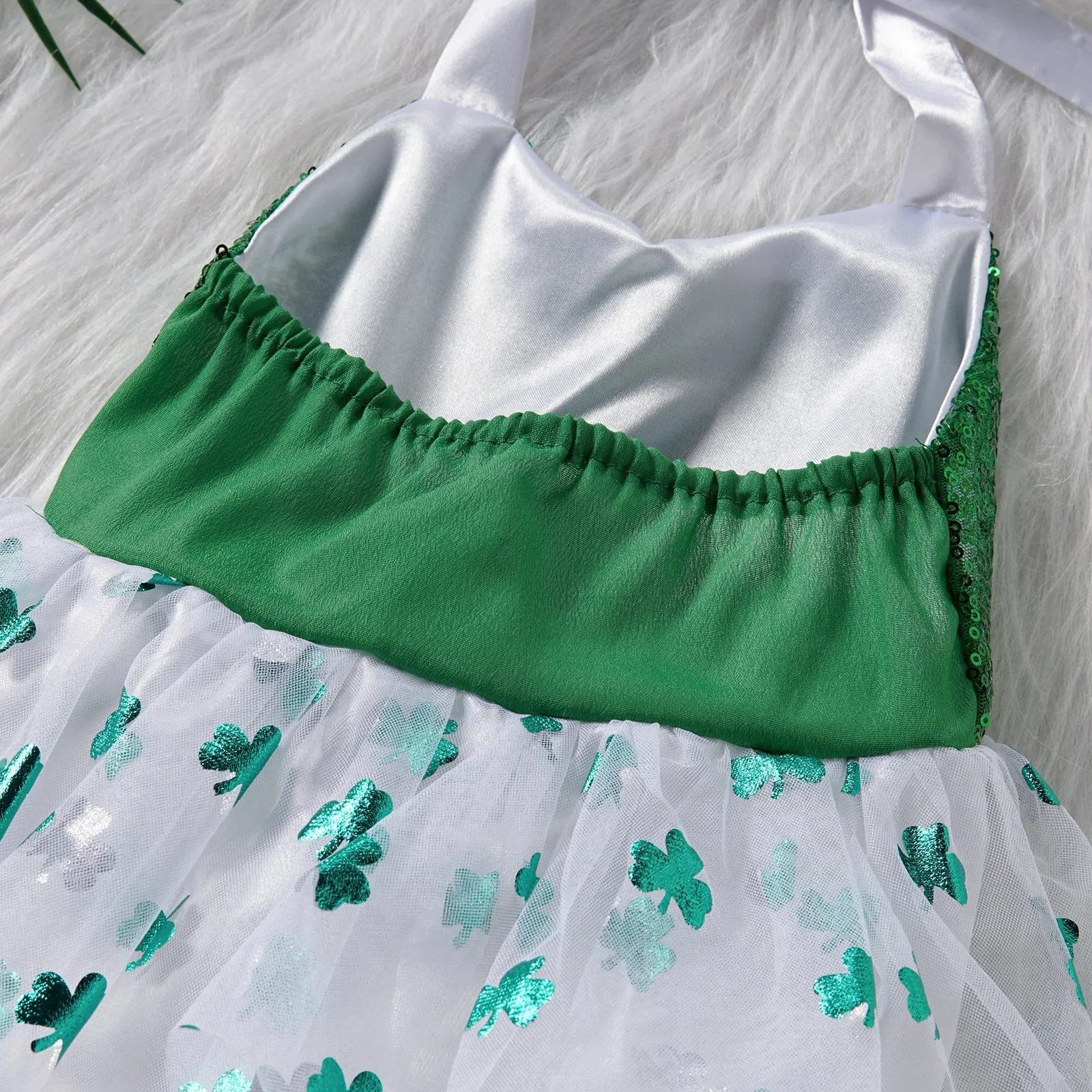 Baby Green Mesh Skirt