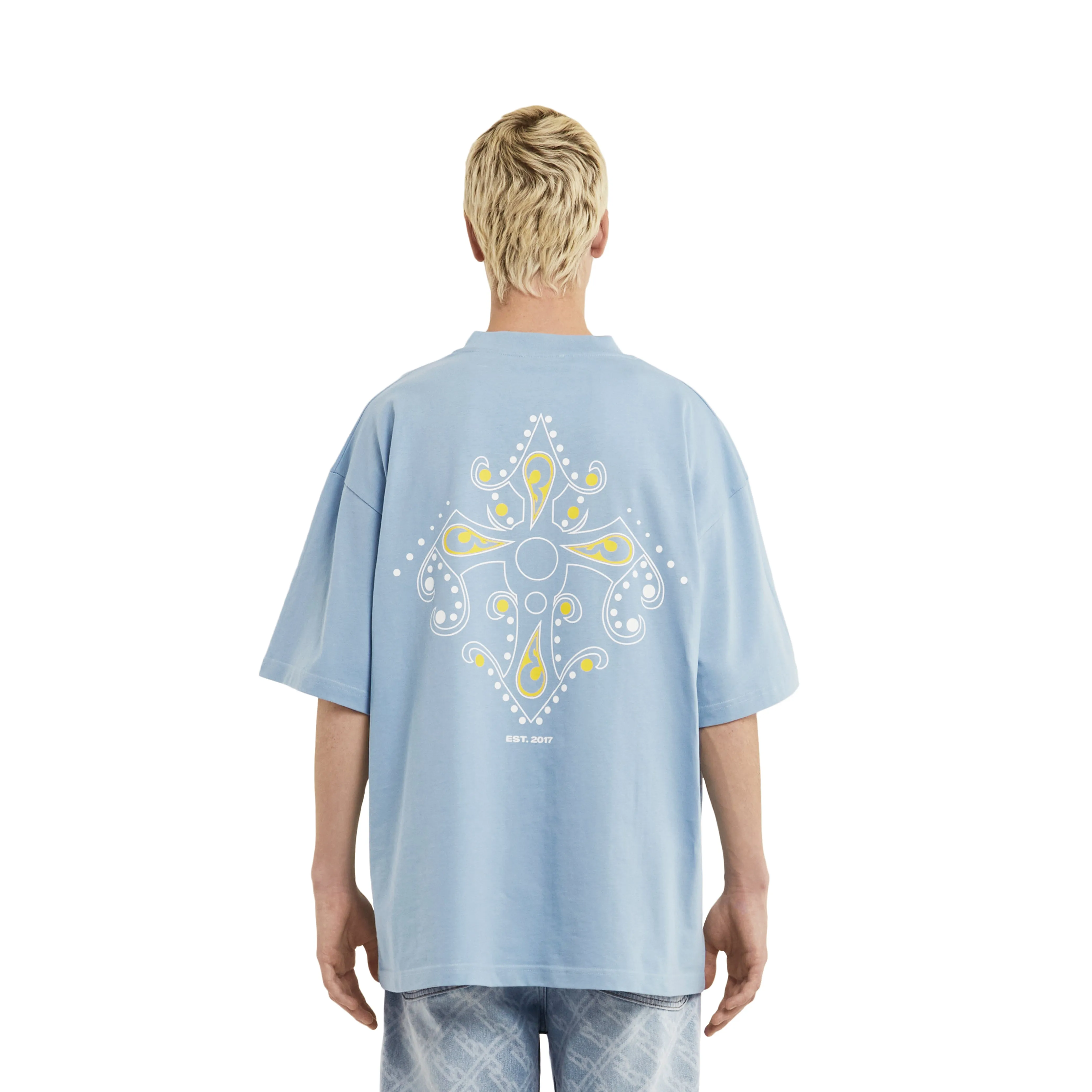 BANDANA LOGO T-SHIRT BLUE