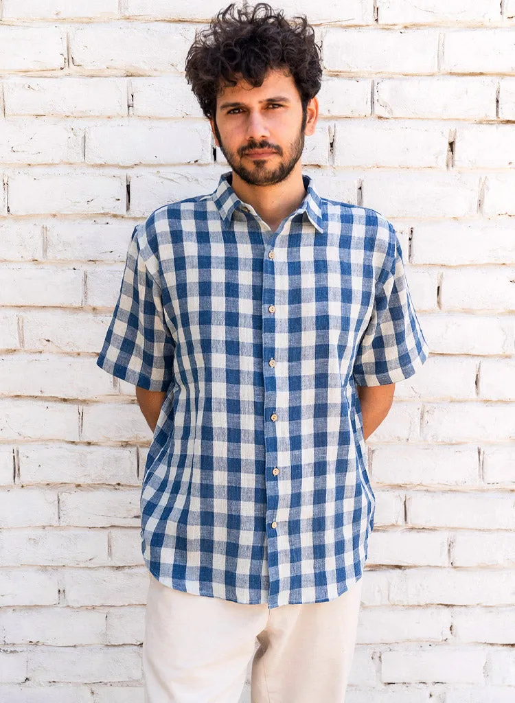 Block Indigo Shirt