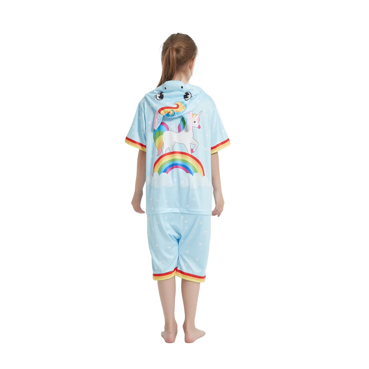 Blue Unicorn Kids Summer Onesie