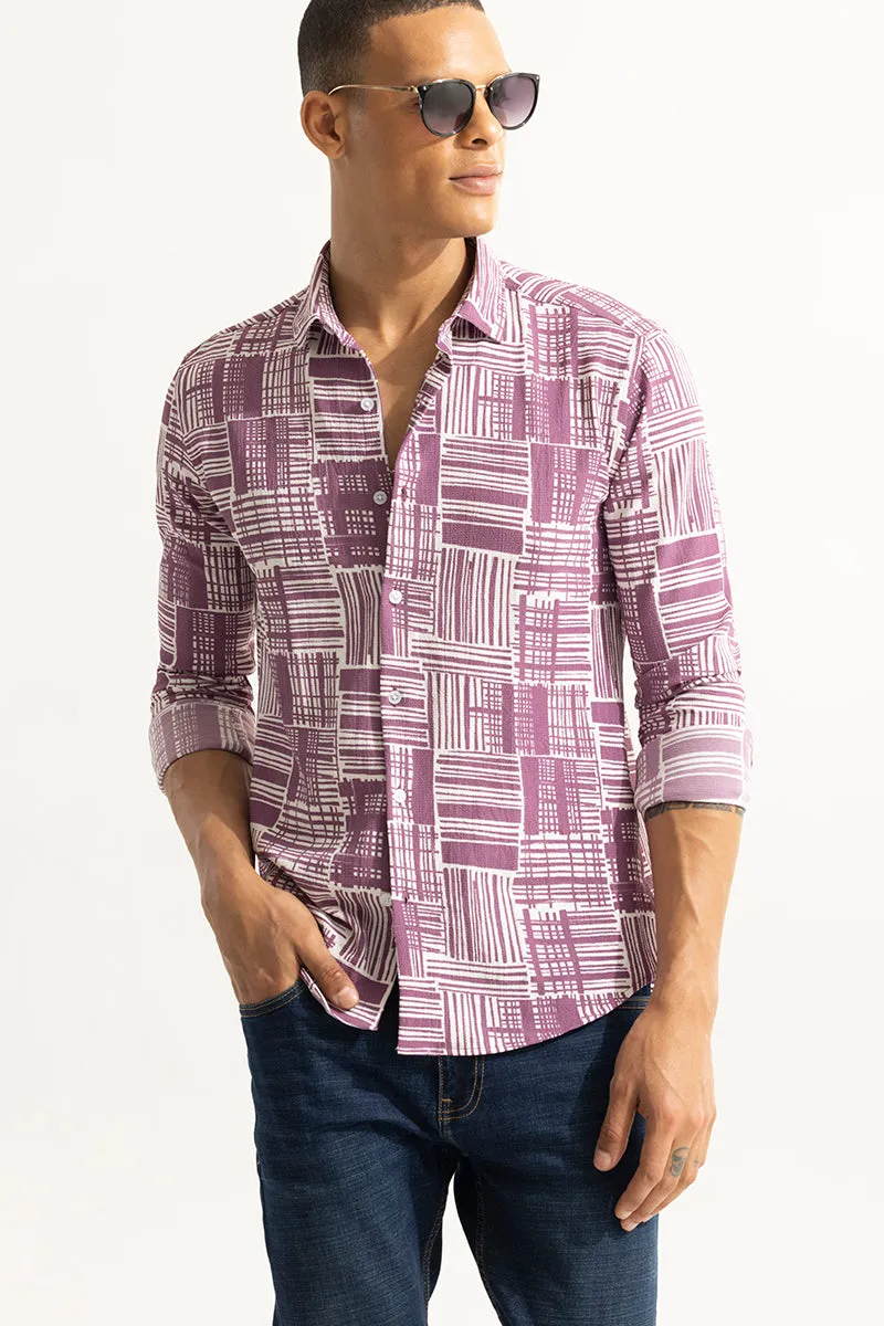 Boxlines Purple Shirt