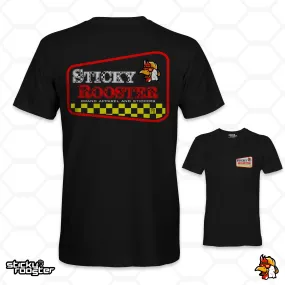 Checkerboard StickyRooster shirt