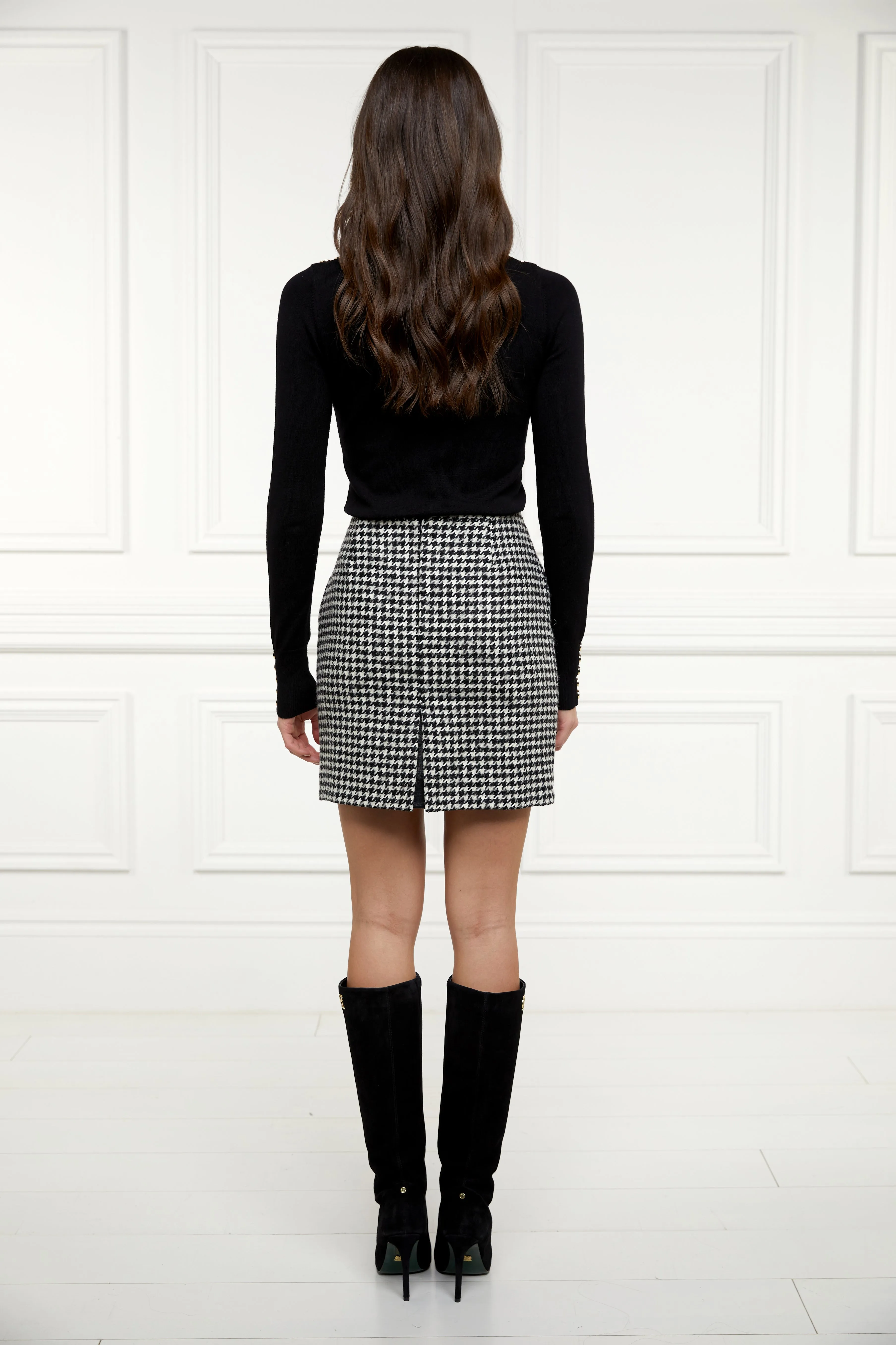 Chelsea Skirt (Houndstooth)