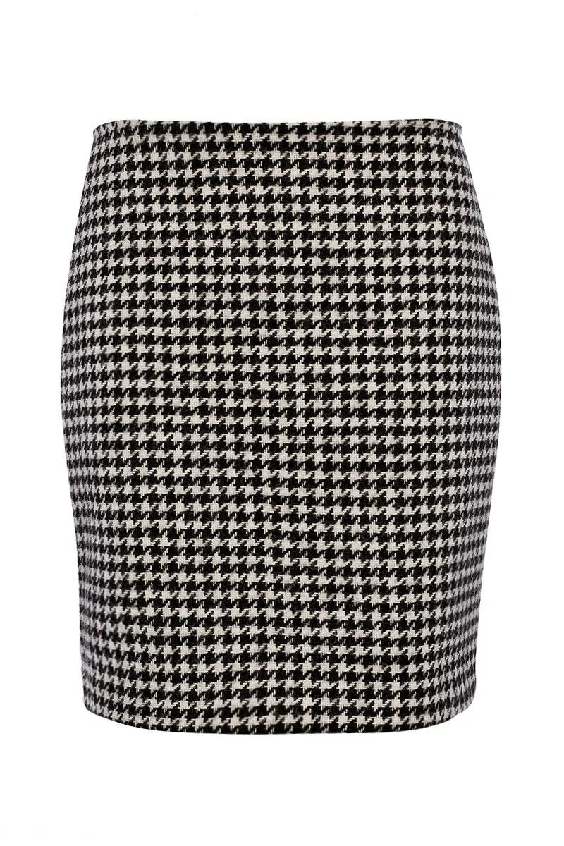 Chelsea Skirt (Houndstooth)