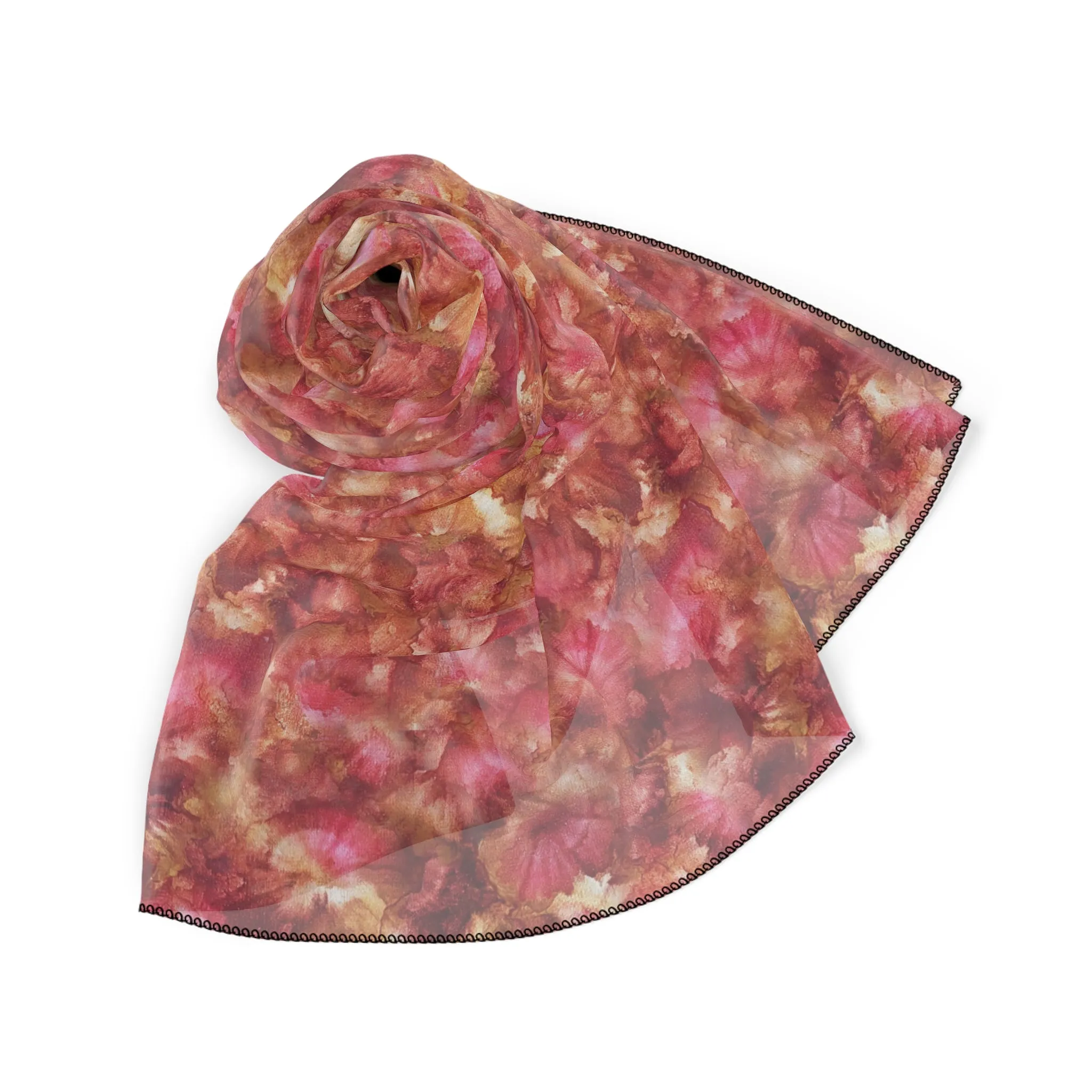 Chiffon Scarf - Autumn Sunset