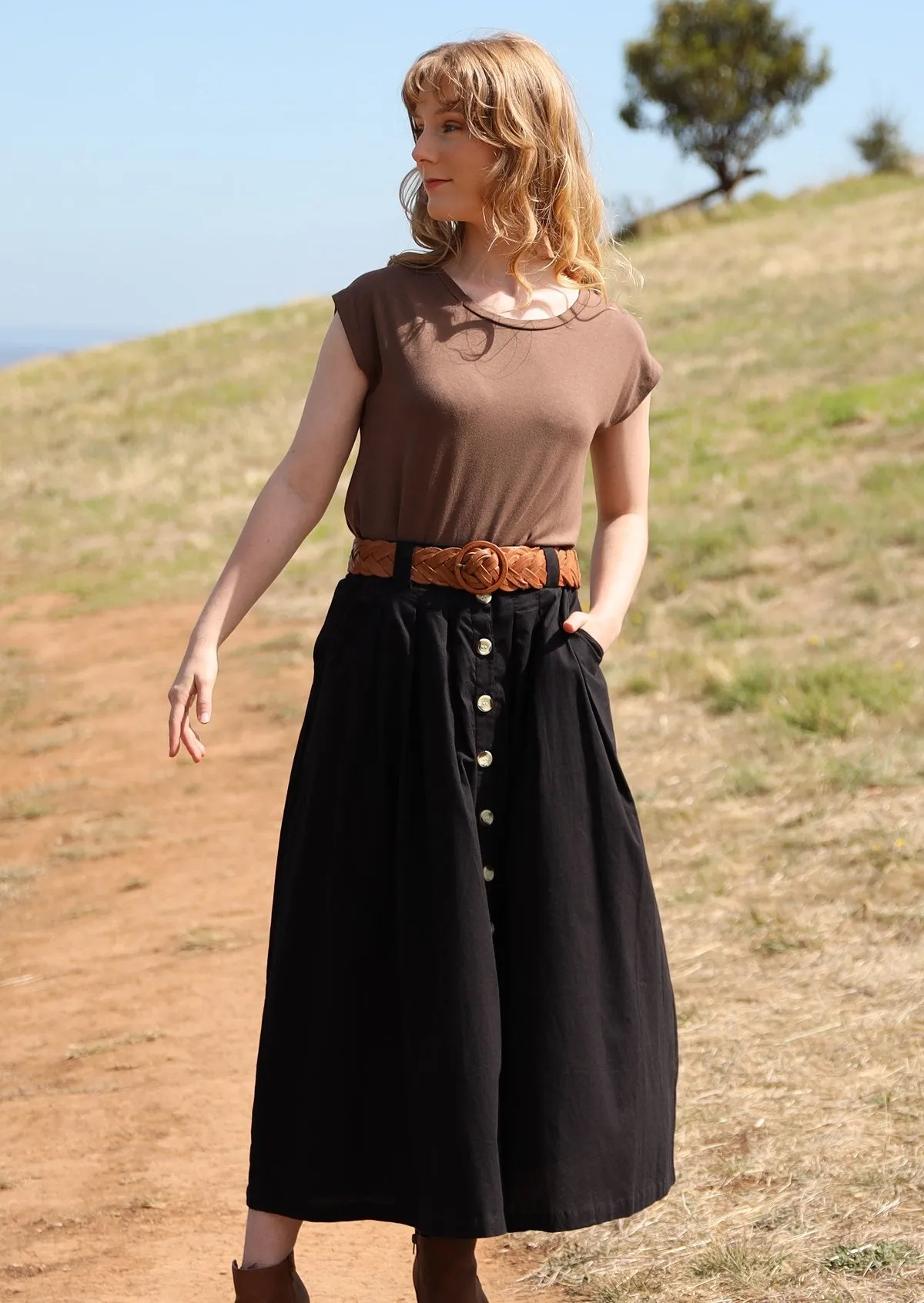 Cora Skirt Black