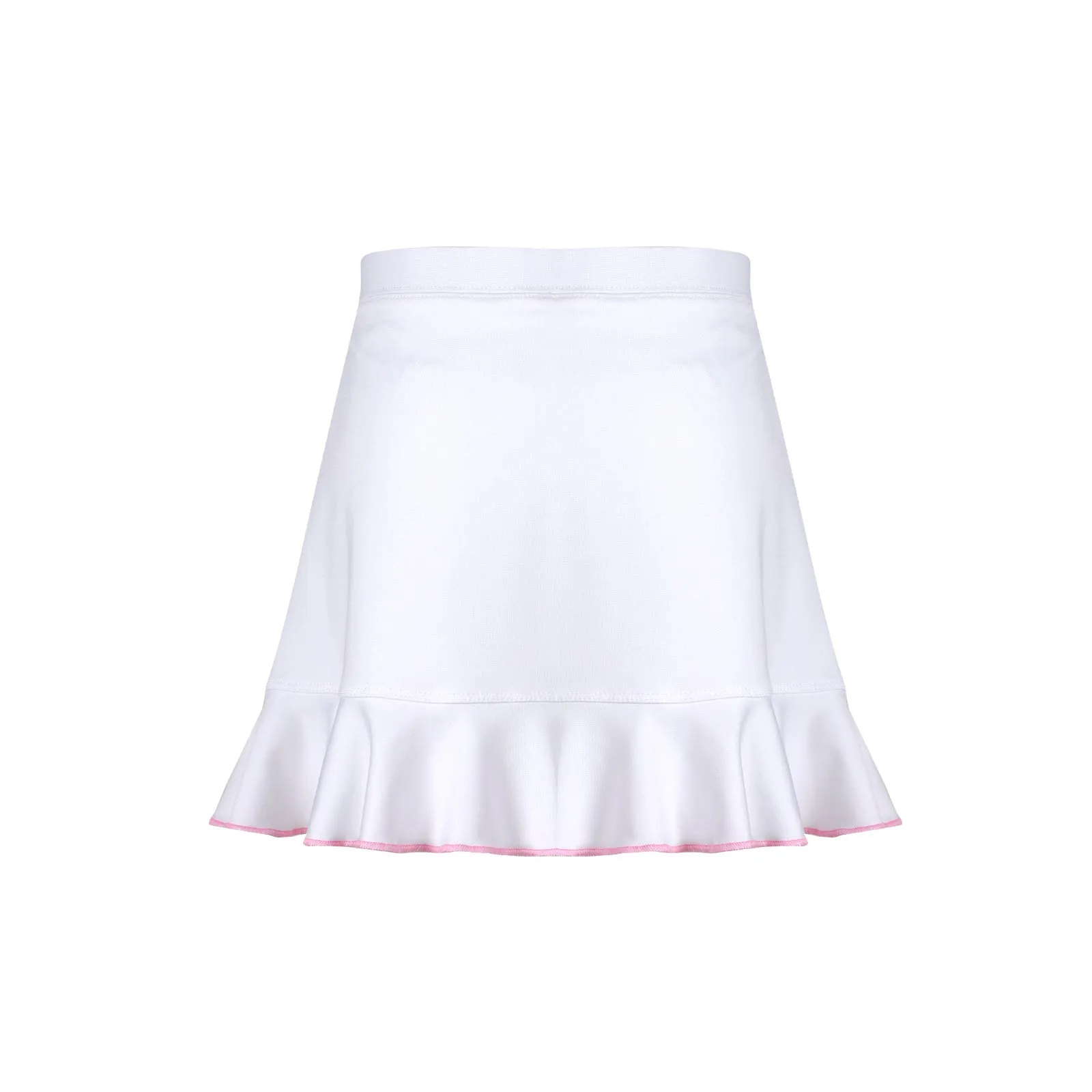 #Cottage Court White Ruffle Skirt - New!