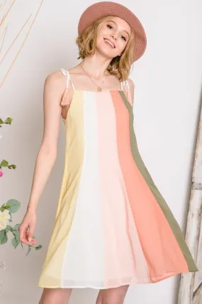 Daniella Summer Dress in Citrus