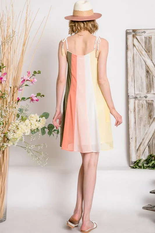 Daniella Summer Dress in Citrus