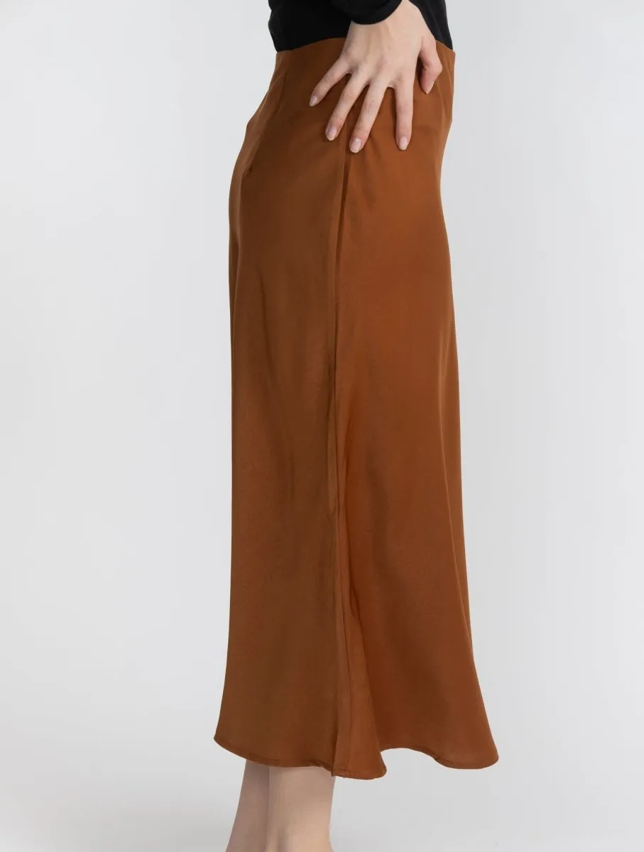 ELI SKIRT (BROWN)