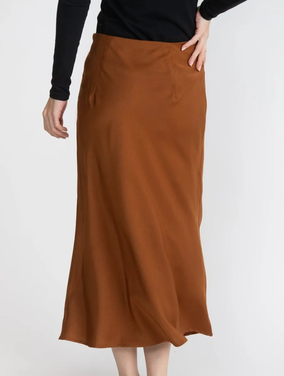 ELI SKIRT (BROWN)