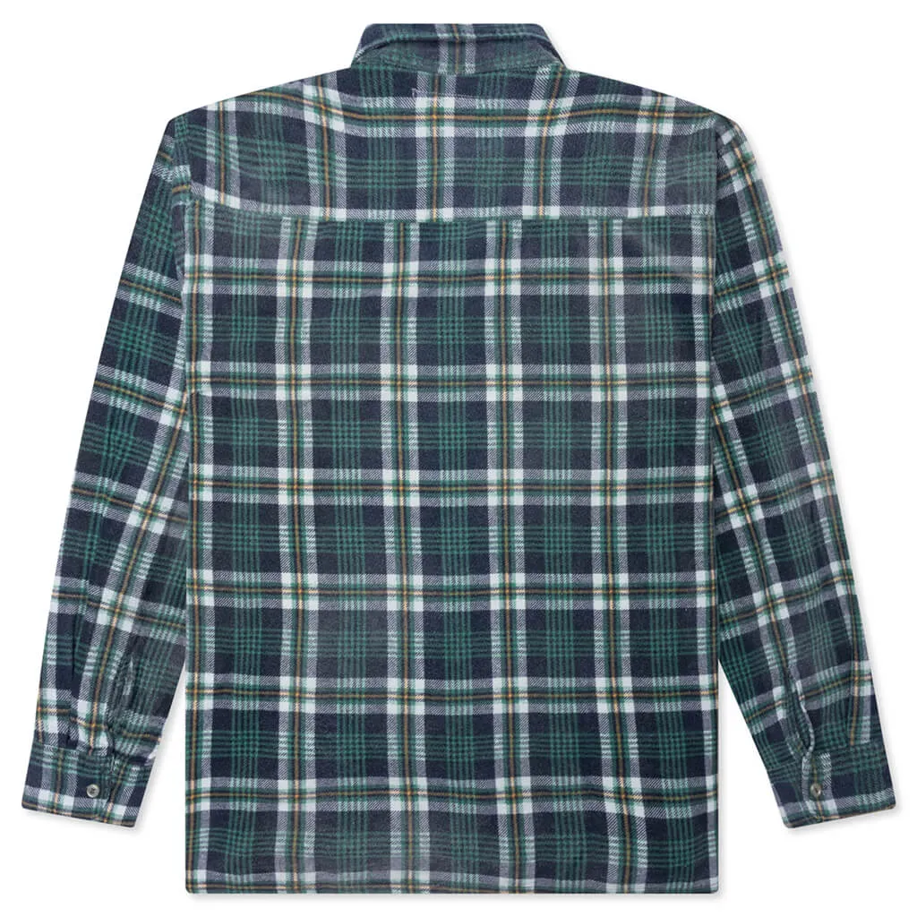 Flannel Shirt Ribbon Reflection Shirt - Assorted