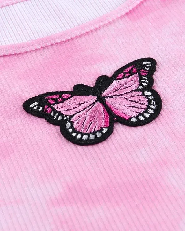 Flutter Crop Top