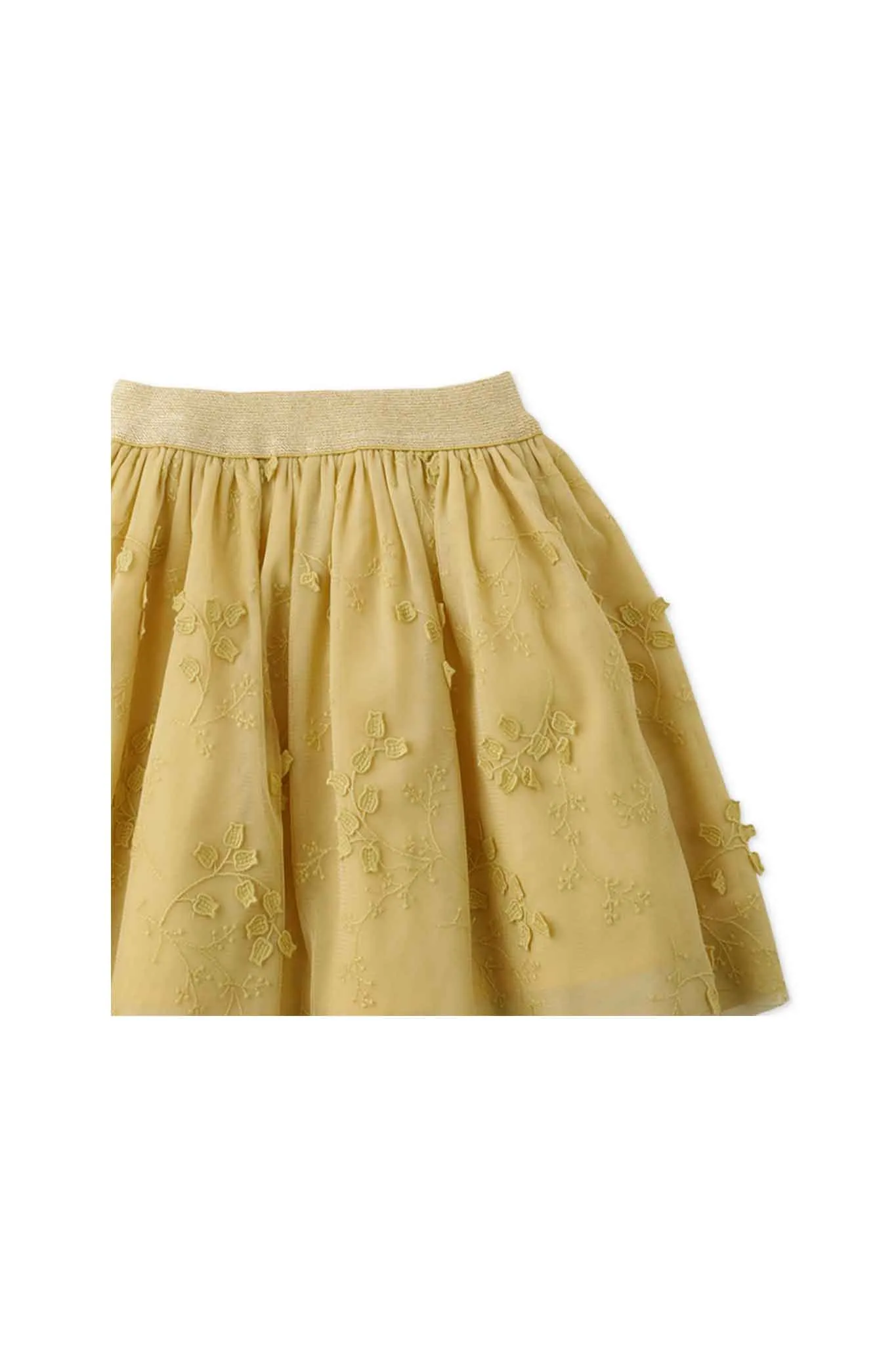 Gingersnaps All Over Embroidered Tulle Skirt