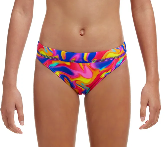 Girls Sports Brief - Summer Swirl