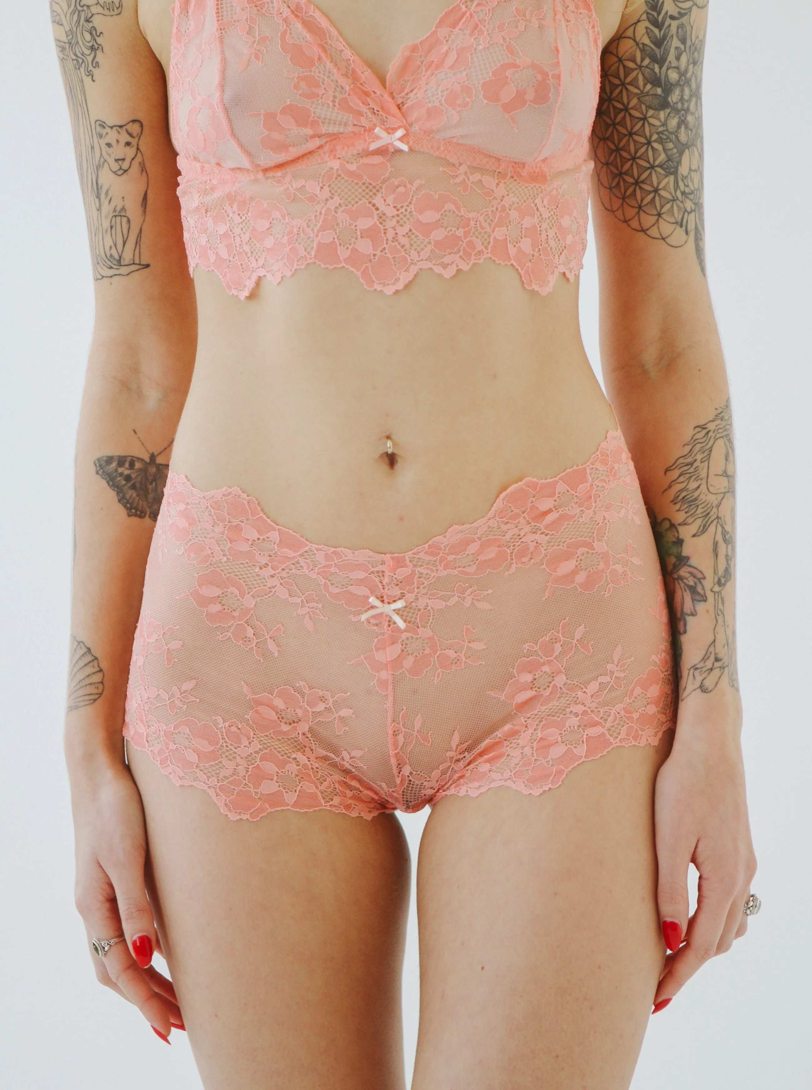 Indie and Boyshort Set | Autumn Blush