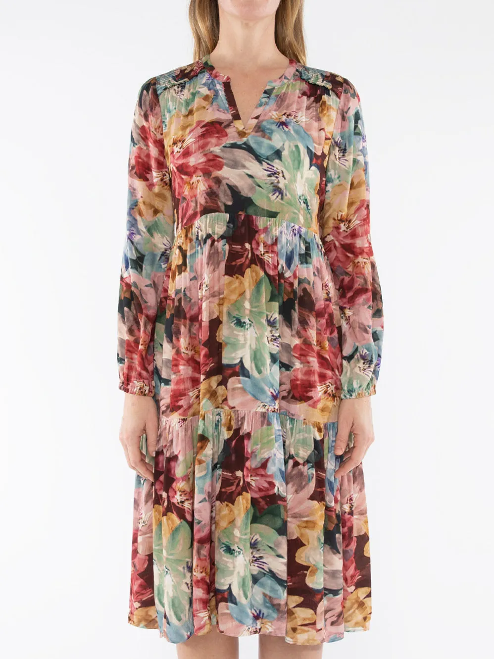 JUMP AUTUMN BLOOMS DRESS