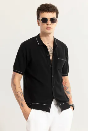 KnitEase Black Shirt