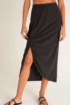 Knot Skirt Black