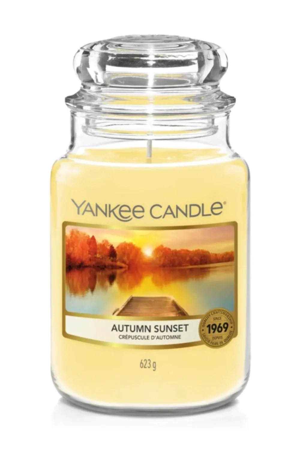 Large Yankee Candle Jar - Autumn Sunset