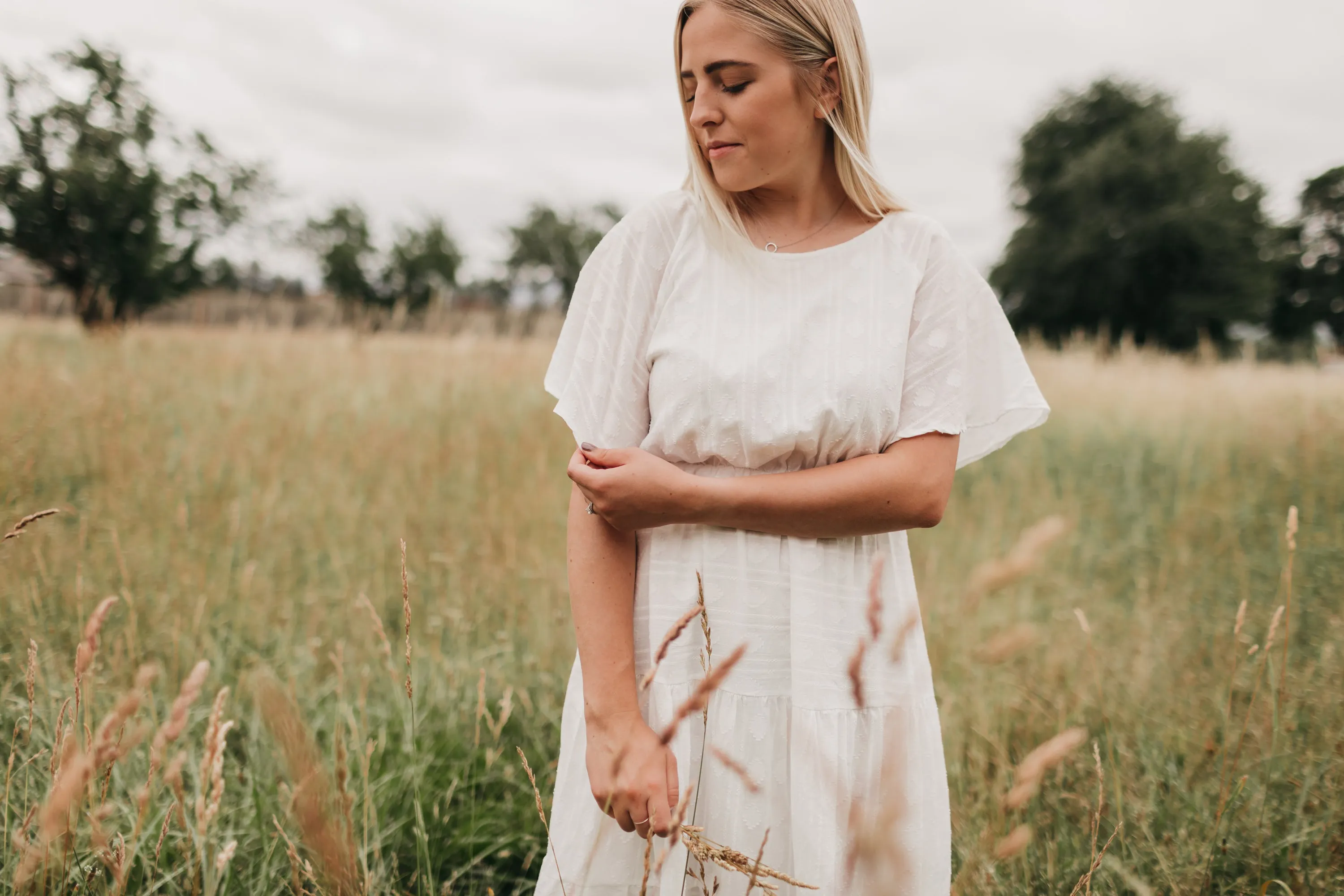 Layla Summer Dress in Ivory