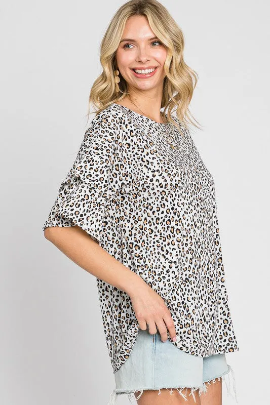 Lazy Summer Days Leopard Top