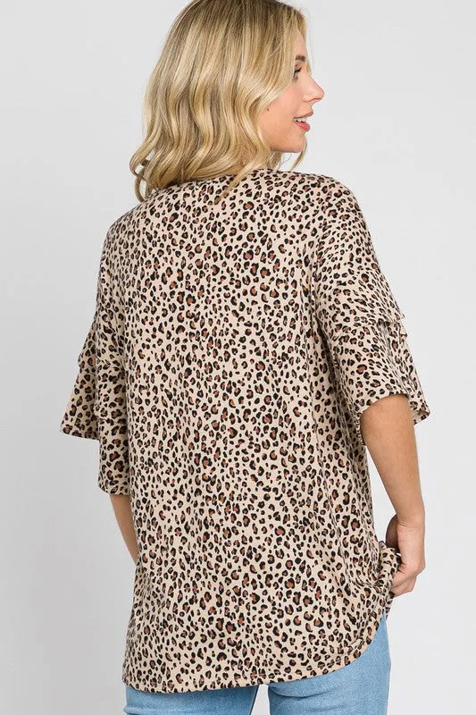 Lazy Summer Days Leopard Top