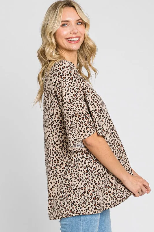 Lazy Summer Days Leopard Top