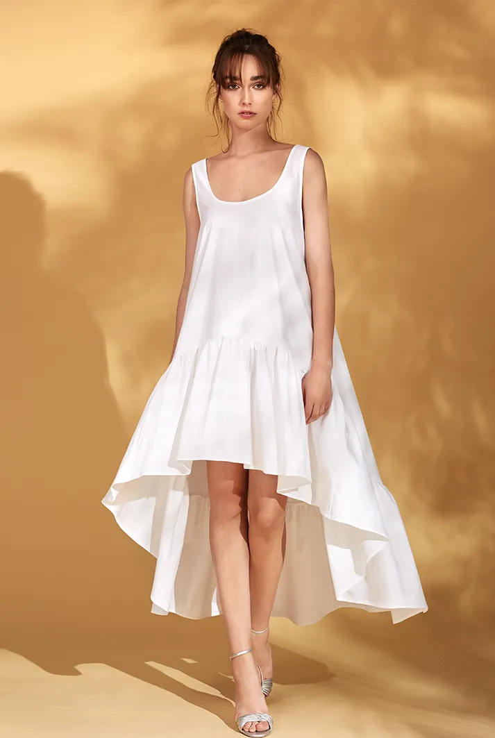 Monica Asymmetric Summer Dress