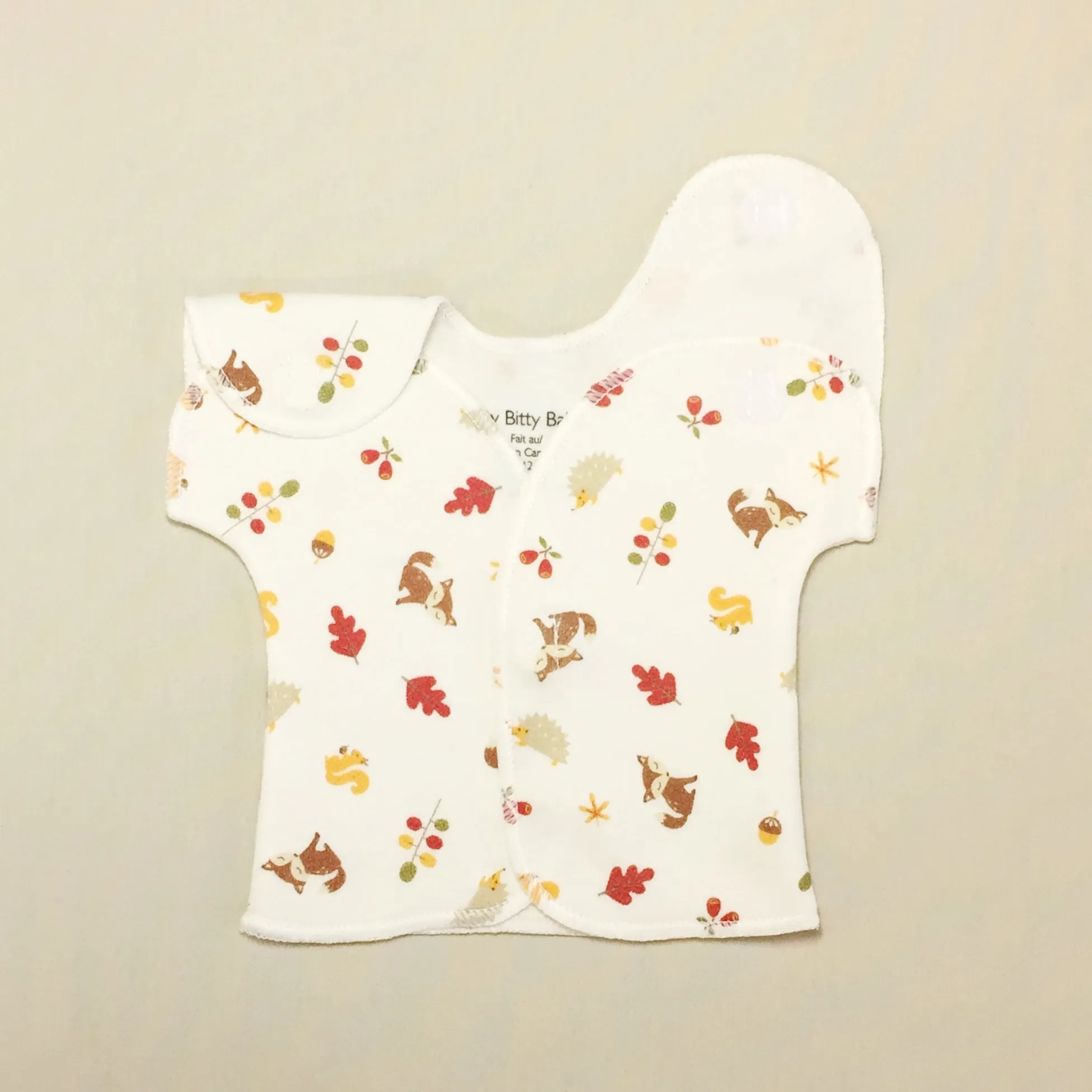 NICU Friendly T-Shirt Autumn Fox