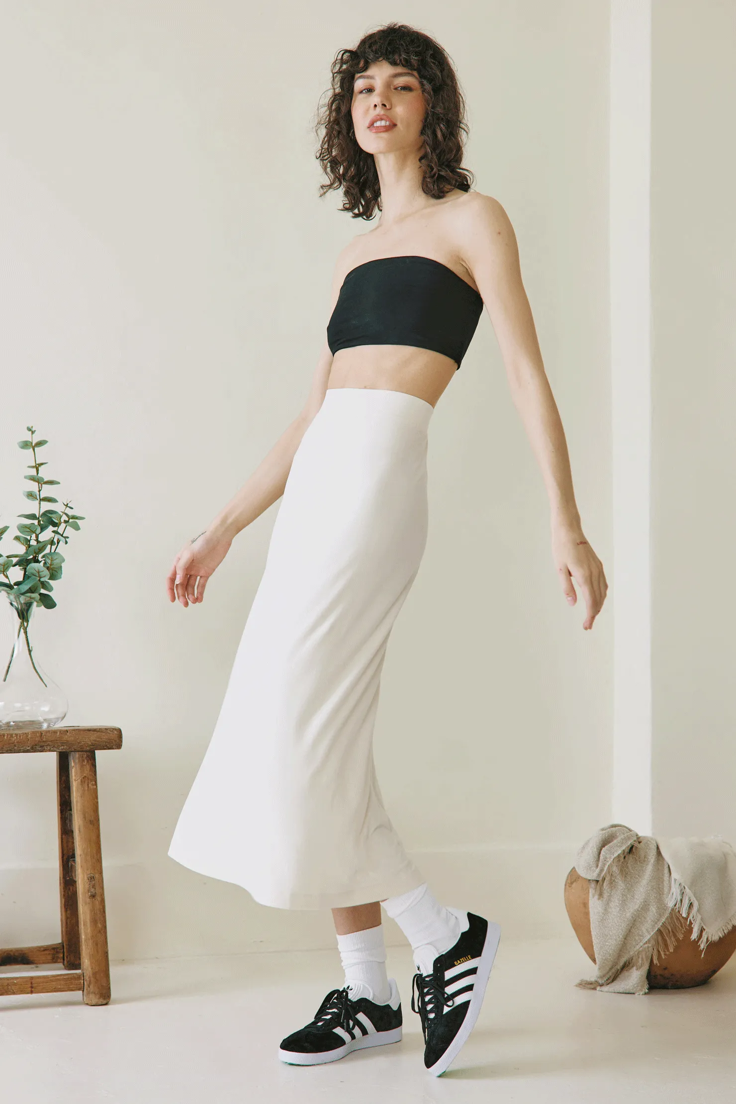 Olivia Skirt - Ivory