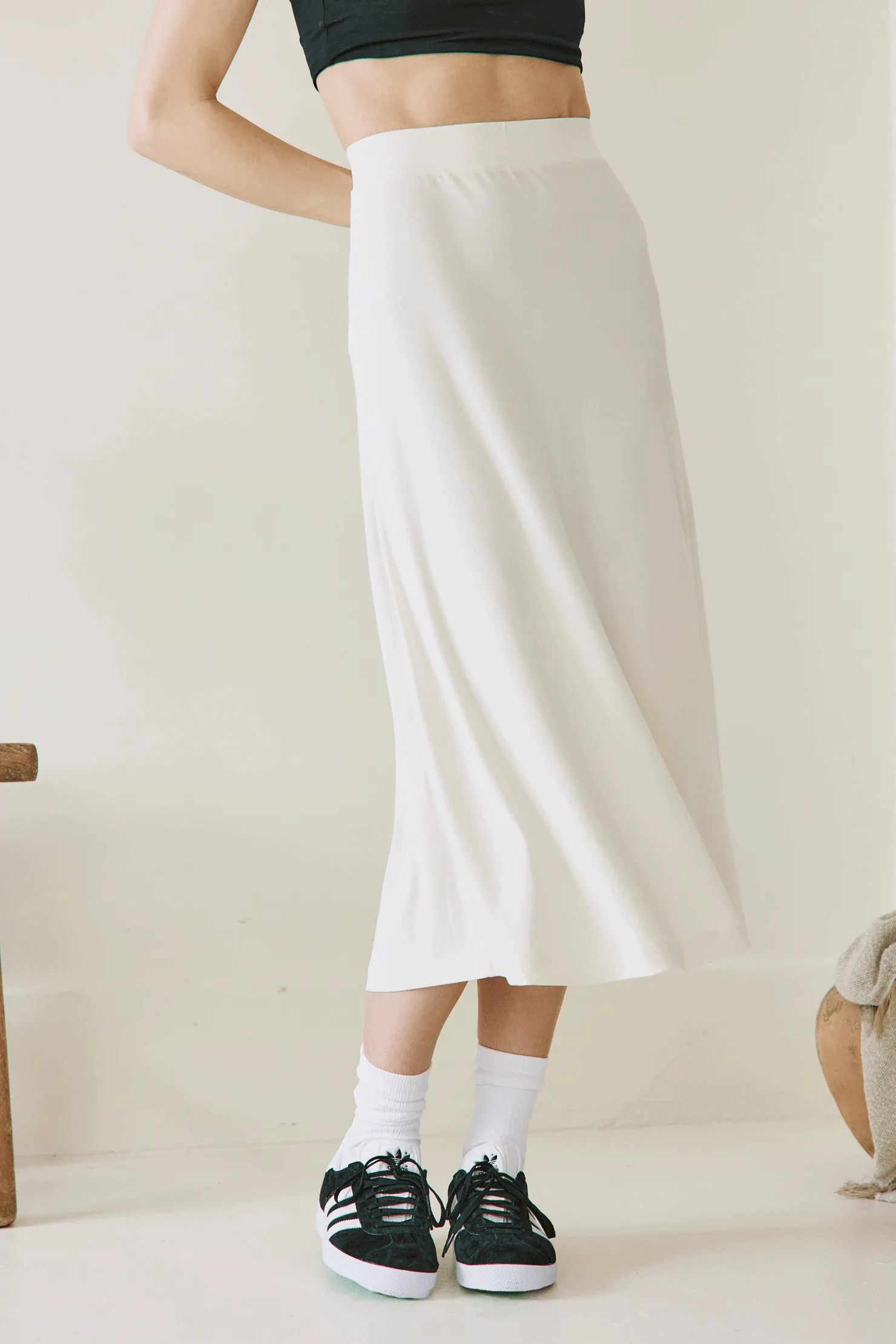 Olivia Skirt - Ivory