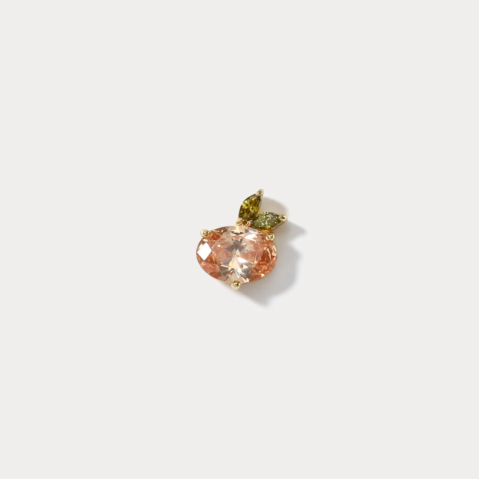 Peach Summer Stud Earrings