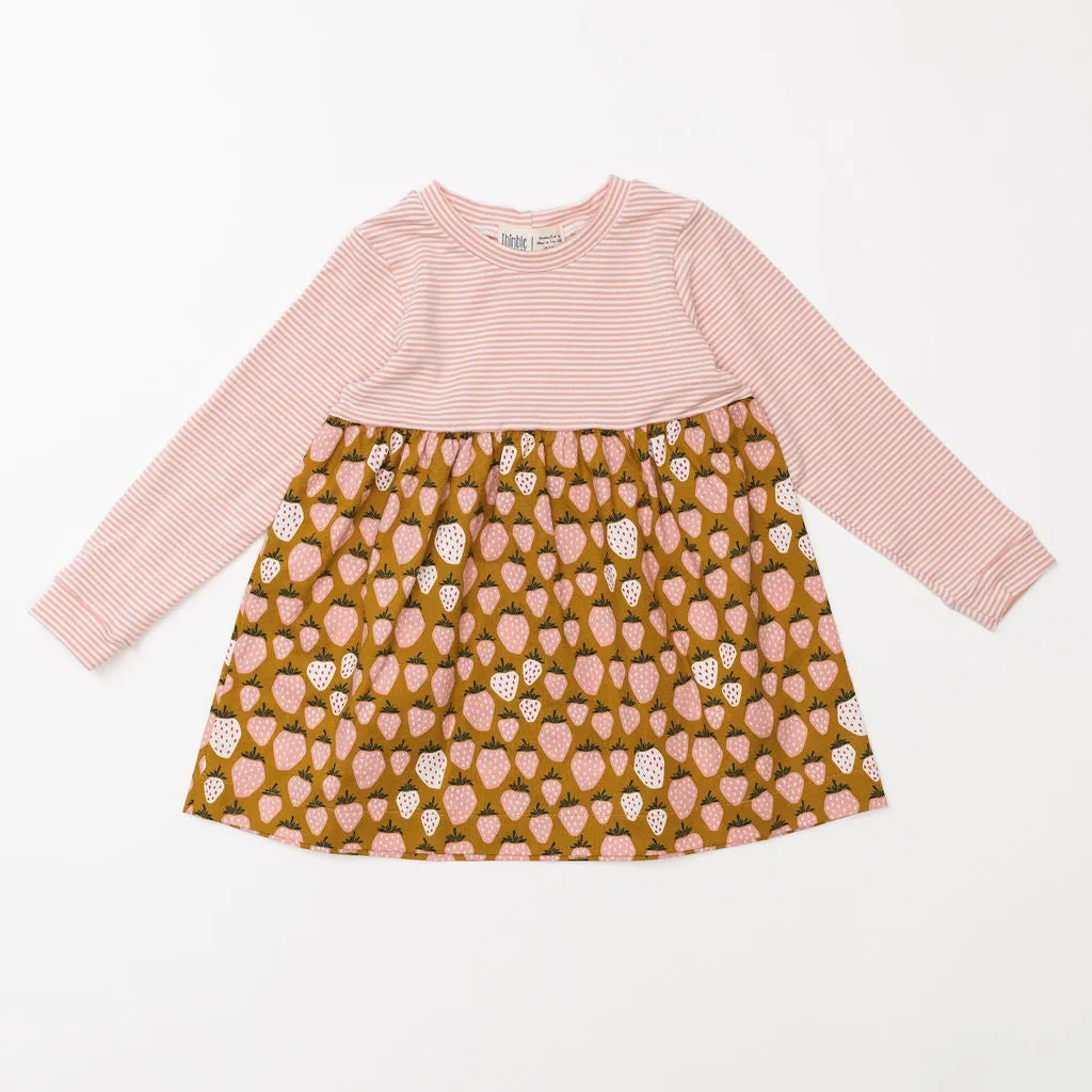 Playground Dress in Autumn Berry