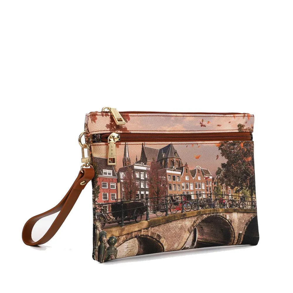 Pochette Media Donna con Zip Y NOT YES-343 Autumn River