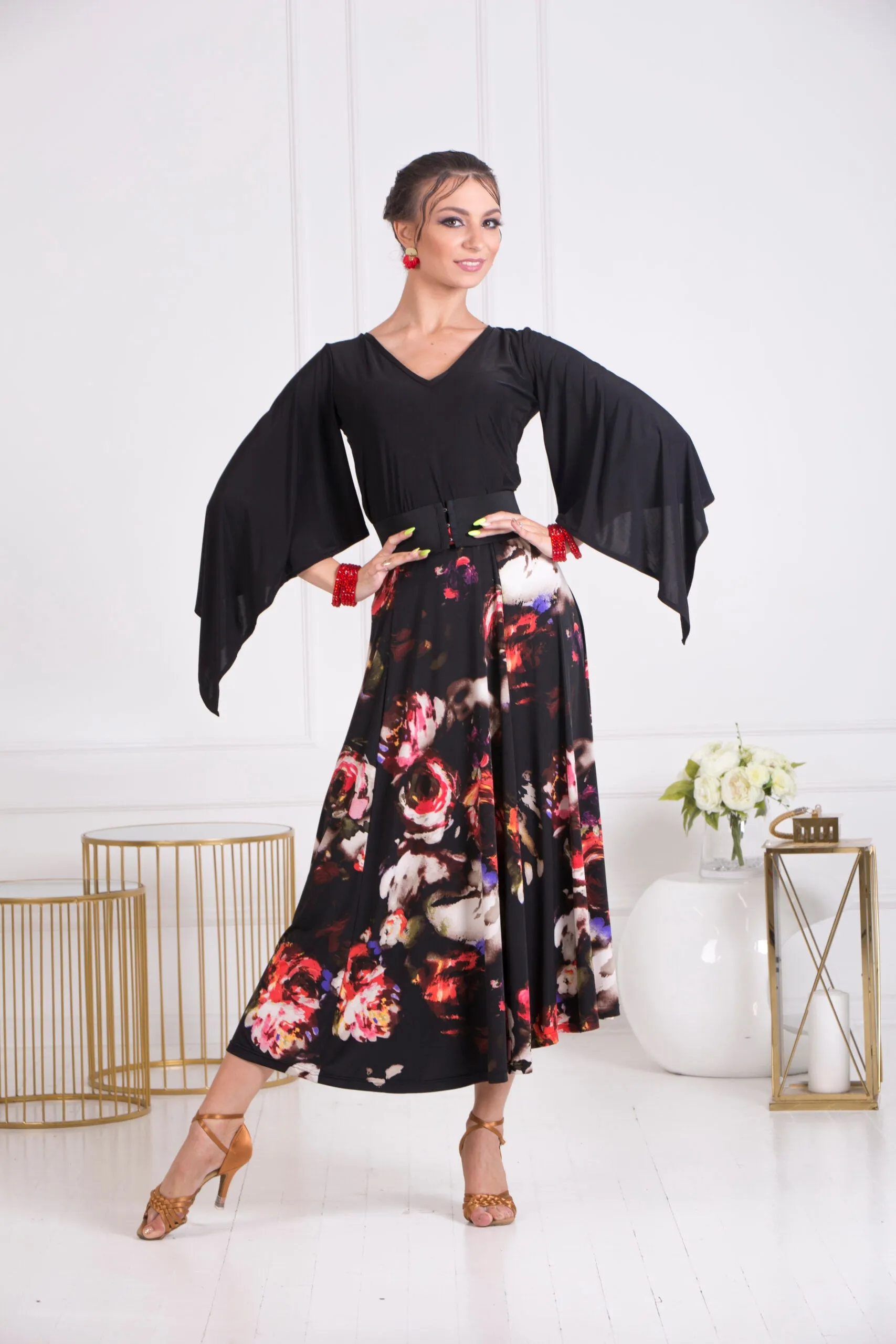 Serene Carimbo Ballroom Skirt